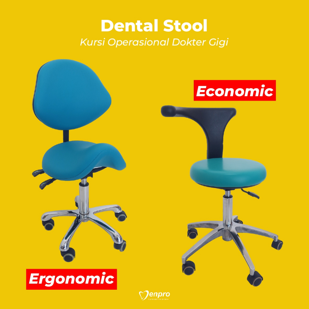 Dental Kursi Dokter Gigi / Dental Chair / Dentist Stool Denpro