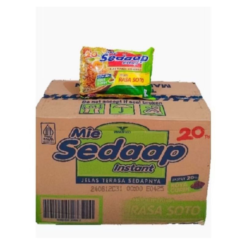 

SEDAAP SOTO 1 DUS 40PCS