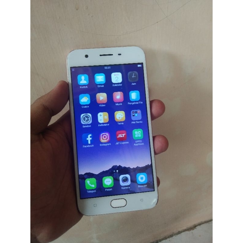 oppo a57 ram 3/32 android second normal siap pakai