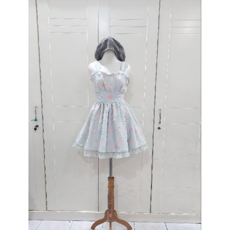 kawaii ribbon dress bon21hiz bobon21 lizlisa liz lisa kawai rojita deary dear my love jiraikei jirai
