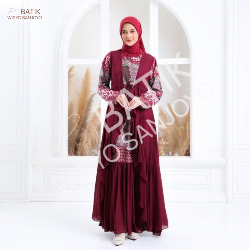 GAMIS MAHESWARA | GAMIS BATIK | GAMIS BATIK MODERN | GAMIS SONGKET | GAMIS BATIK KEKINIAN | GAMIS BA