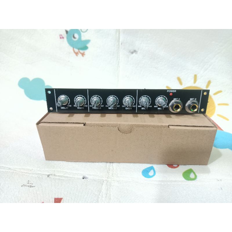 DIGITAL ECHO REVEB PLUS TONE CONTROL HYBRIS SERI:SP-038 PCB FIBER