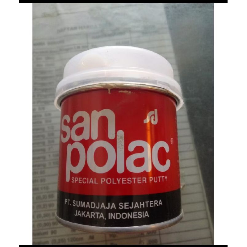 dempul plastik sanpolac DEMPUL SANPOLAC 1KG