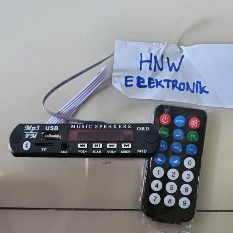 Kit mp3 mp 3 modul kit power supply player display BLUETOOTH 5V 12V