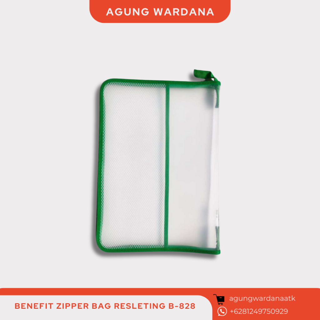 

BENEFIT ZIPPER BAG RESLETING B-828