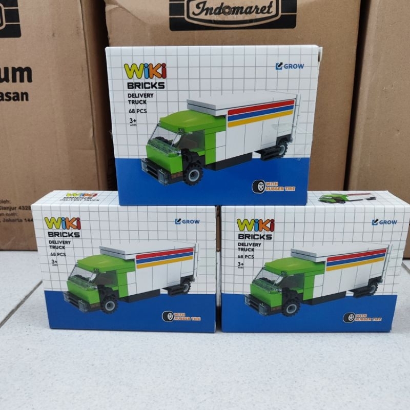 Wiki Indomaret Delivery Truck Bricks