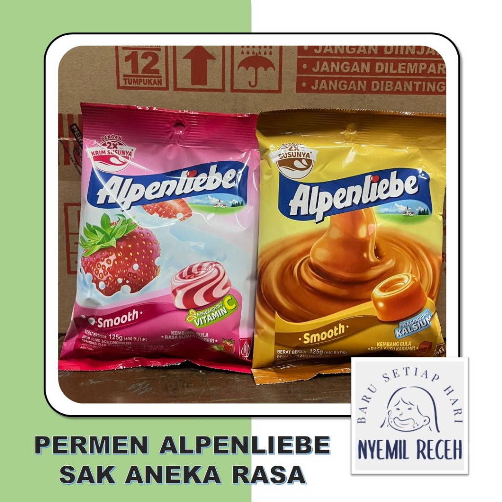 

Permen Alpenliebe Sak Isi 125gr