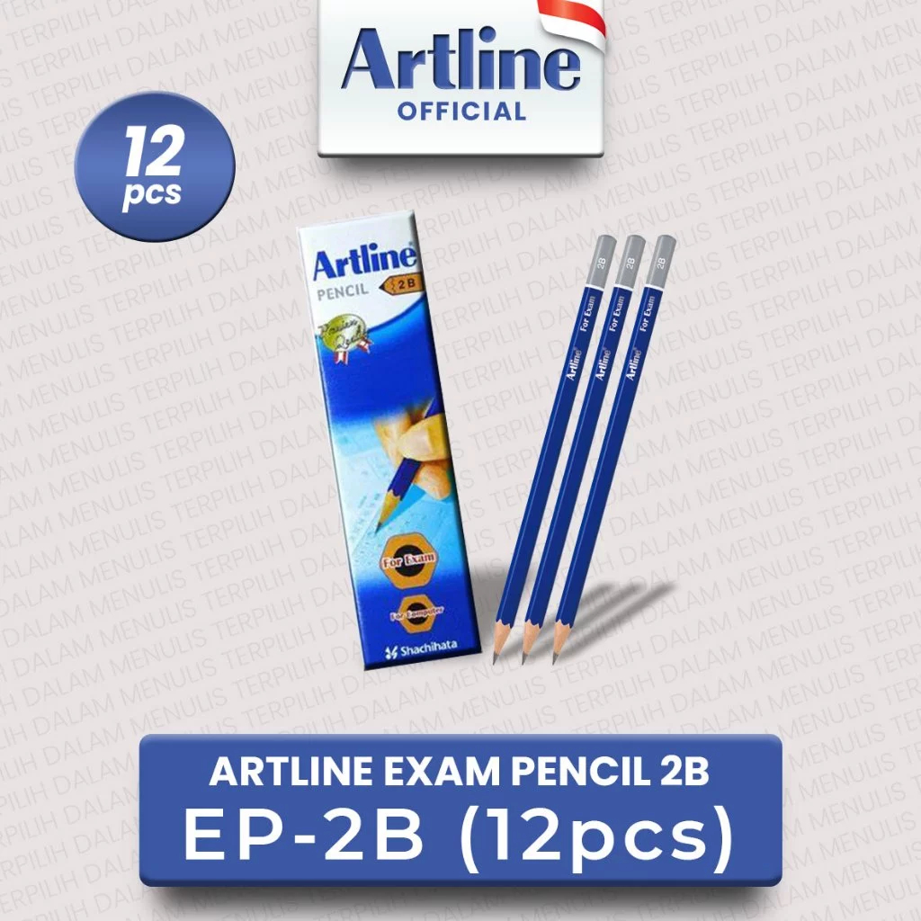 

(LIVE) ARTLINE Pensil Ujian 2B EP-2B 12pcs/ 1 lusin 2