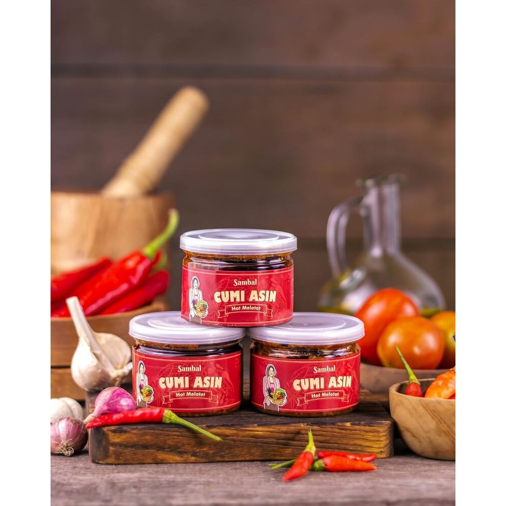 

Sambal Sego Nyimut-Sambal Cumi Asin Hot Melotot