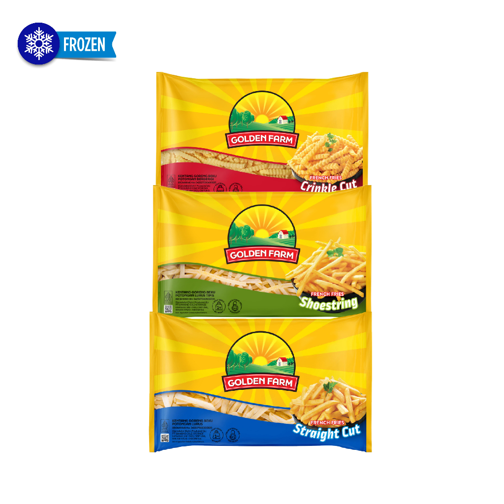 

GOLDENFARM FRENCH FRIES 1 KG