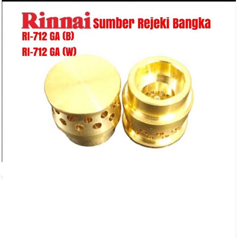 SIMMER / BURNER API LILIN KOMPOR RINNAI RI-712 GA (B)/RI-712GA (B) / RI-712 GA (W)/RI-712GA (W)
