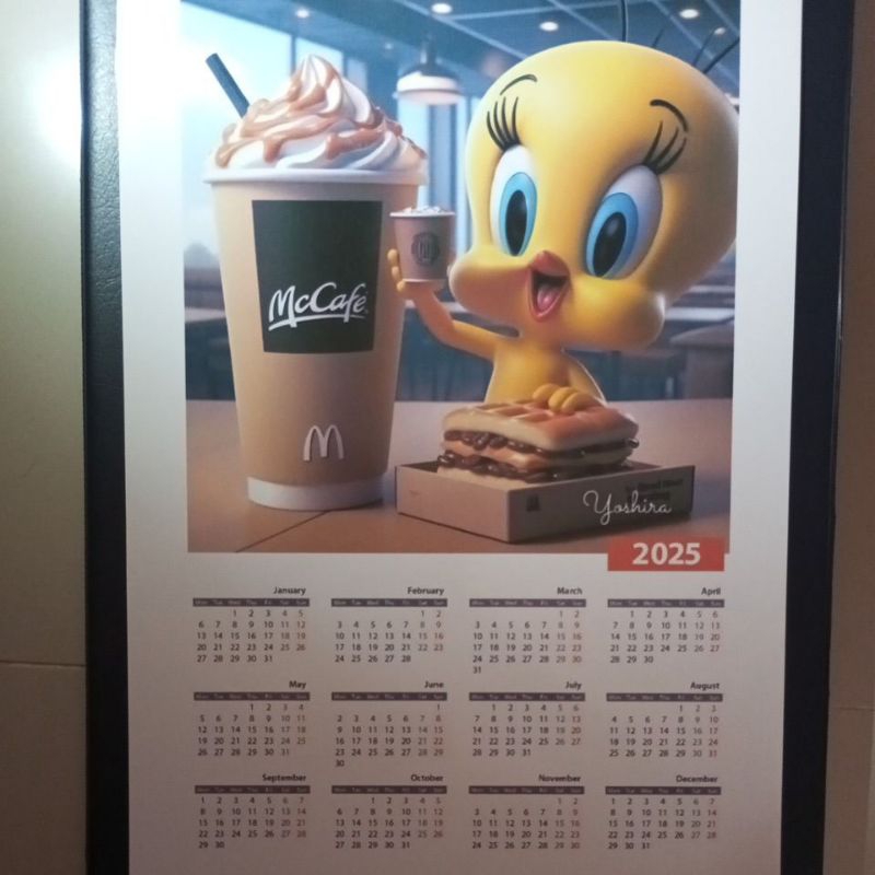 

Kalender 2025 custom karakter Glossy paper