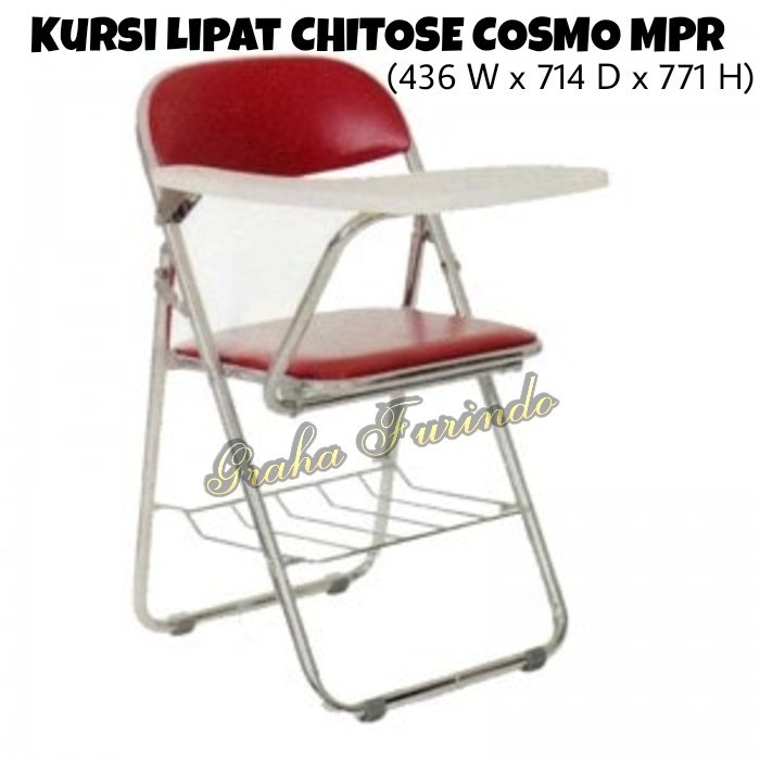 CHITOSE COSMO MPR KURSI LIPAT MEJA MEMO TABLE KULIAH KANTOR