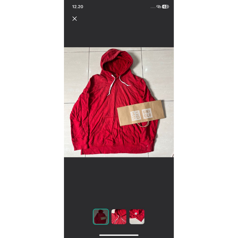hoodie uniqlo original