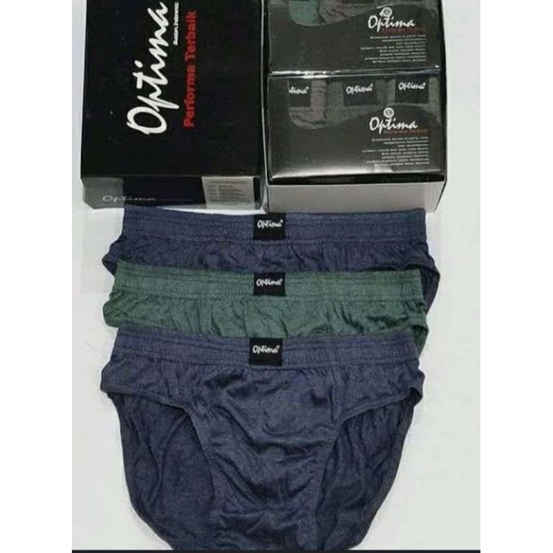 CD cowok optima 1938 celana dalam pria 1 kotak isi 3