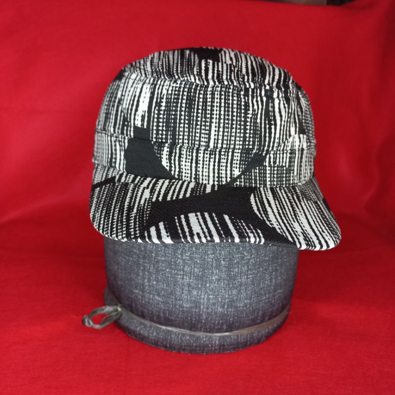 Topi Komando Motif Second Preloved