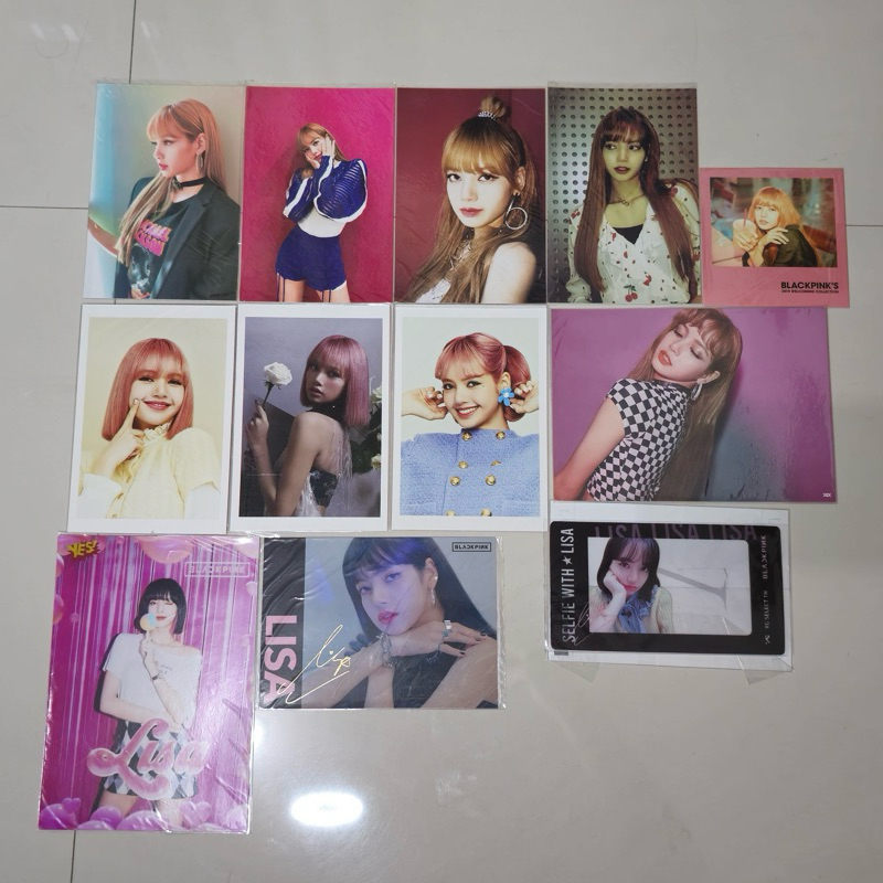 POSTCARD PHOTOCARD POB PC OFFICIAL LISA LALISA BLACKPINK (RARE)❗️BACA DESKRIPSI❗️