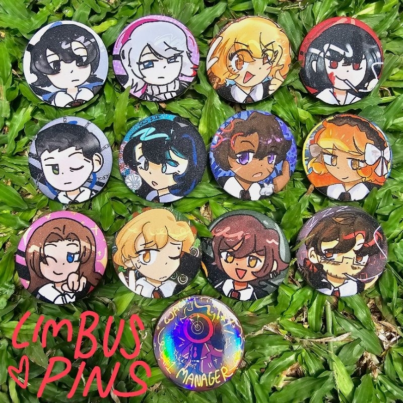 Limbus Company Pin Button