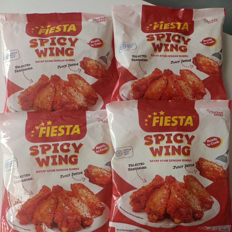 

Fiesta Spicy wings 400gr