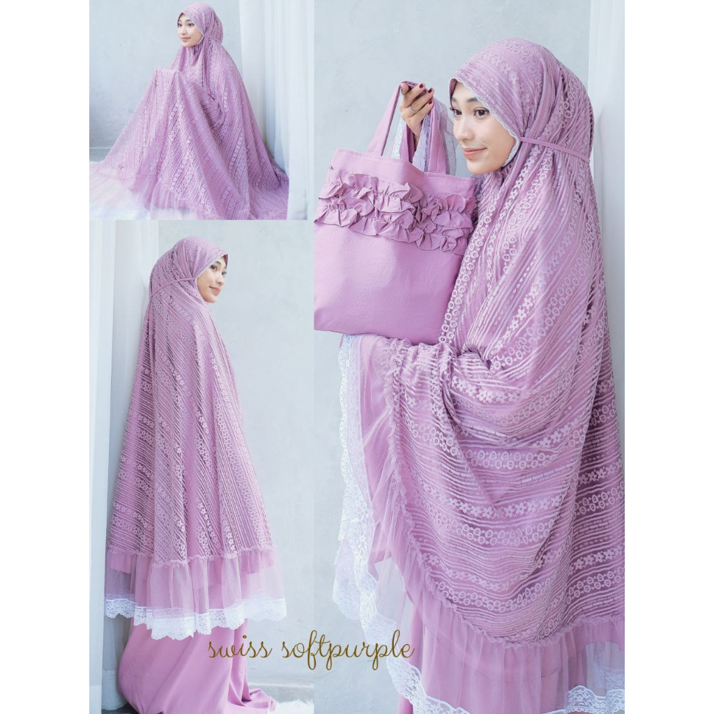 MUKENA SWISS BY DALANOVA MUKENA RAYA, MUKENA MAHAR, MUKENA HANTARAN