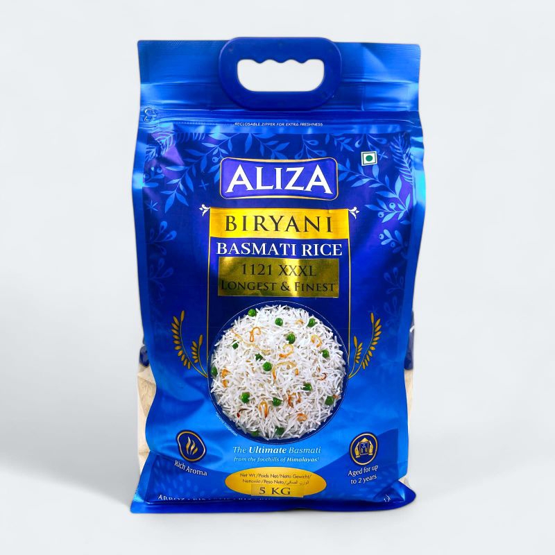 

Beras Basmati Aliza Biryani 1121 XXXL 5kg