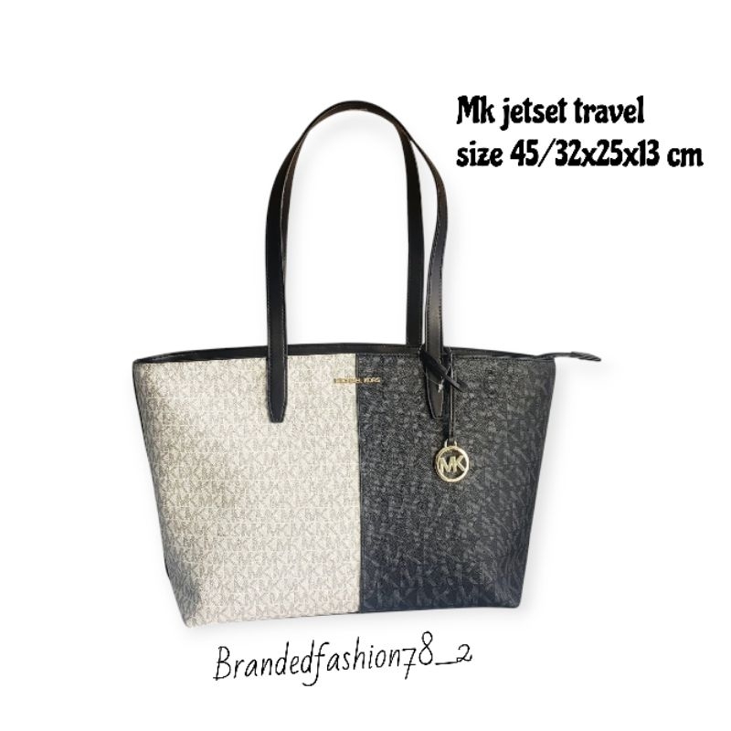 mk jetset travel tote original bag