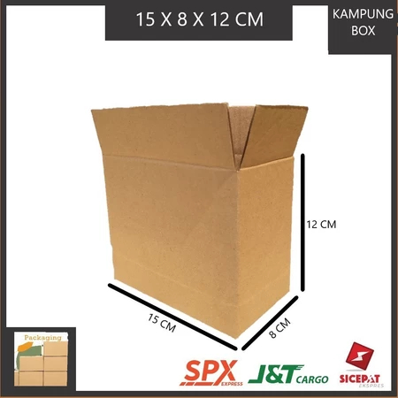 

KARDUS PACKING SINGGLE WALL UKURAN P15xL8xT12