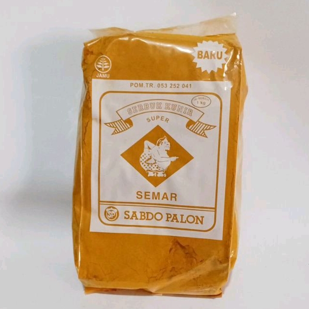 

Jamu Serbuk Kunir Sabdo Asli dan Halus kemasan 1kg.