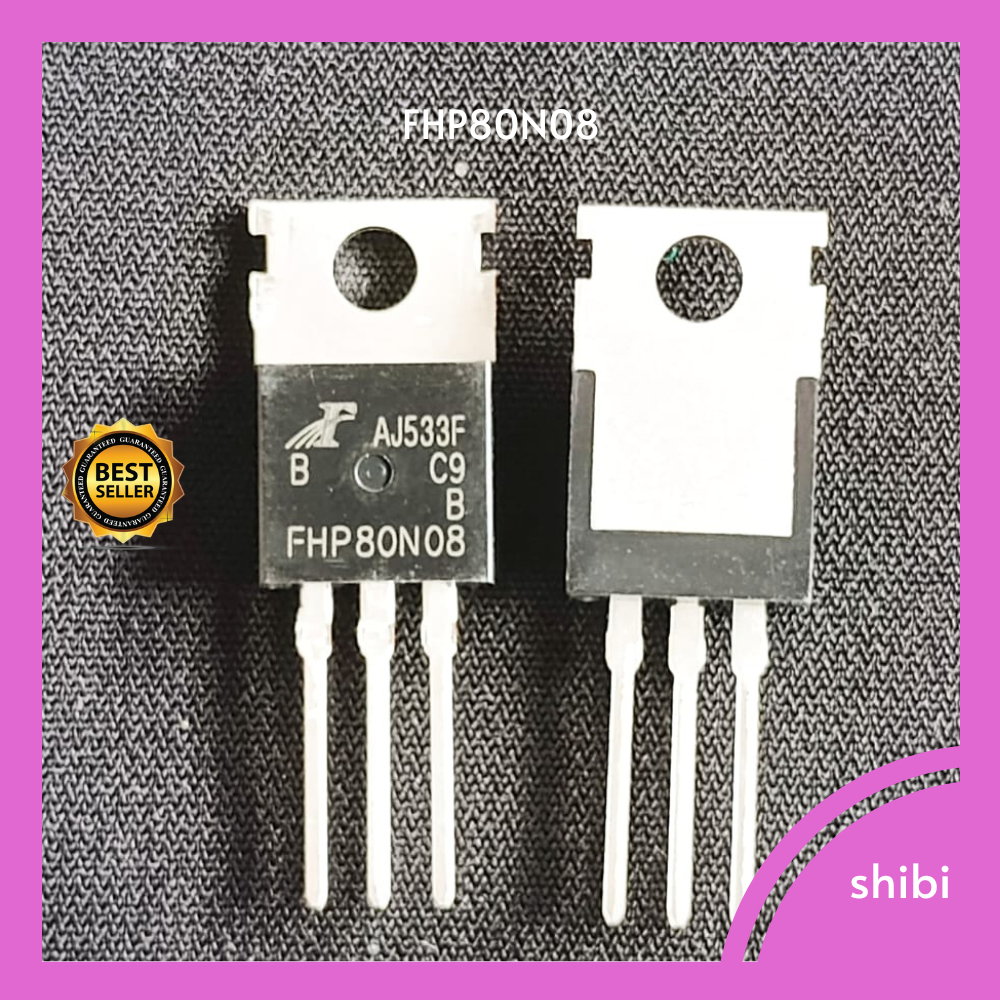 80N08 FHP80N08 FHP 80N08 80A 80V mosfet