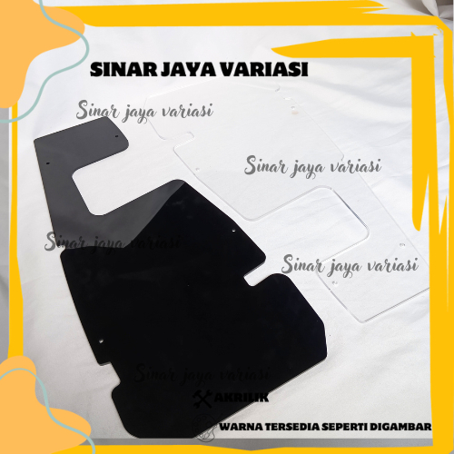 MIKA KOLONG MP MONO AKRILIK MP NEW COVER PELINDUNG TUTUP KOLONG MOTOR MEGAPRO