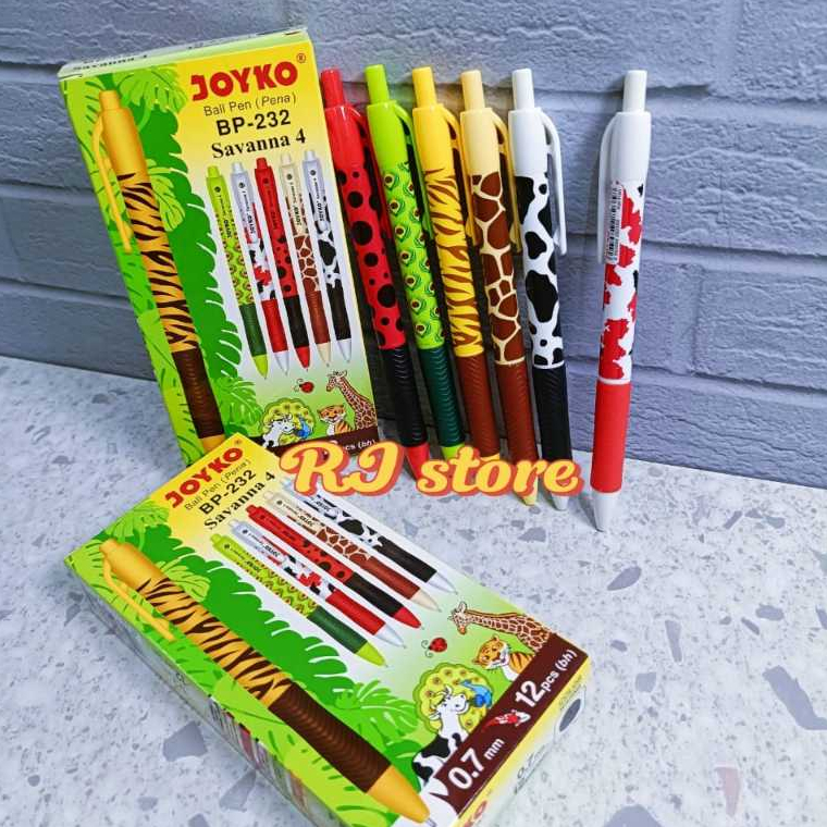 

ISI 6 / 3 PCS bollpen joyko / Joyko pulpen savana Bp -232