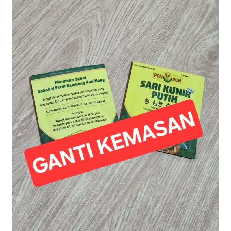 

PON MPON - Sari Kunir Putih Plus