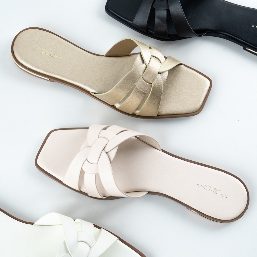 [RESTOCK] URBAN&CO Sandal Casual Wanita Sandal Teplek - Laure
