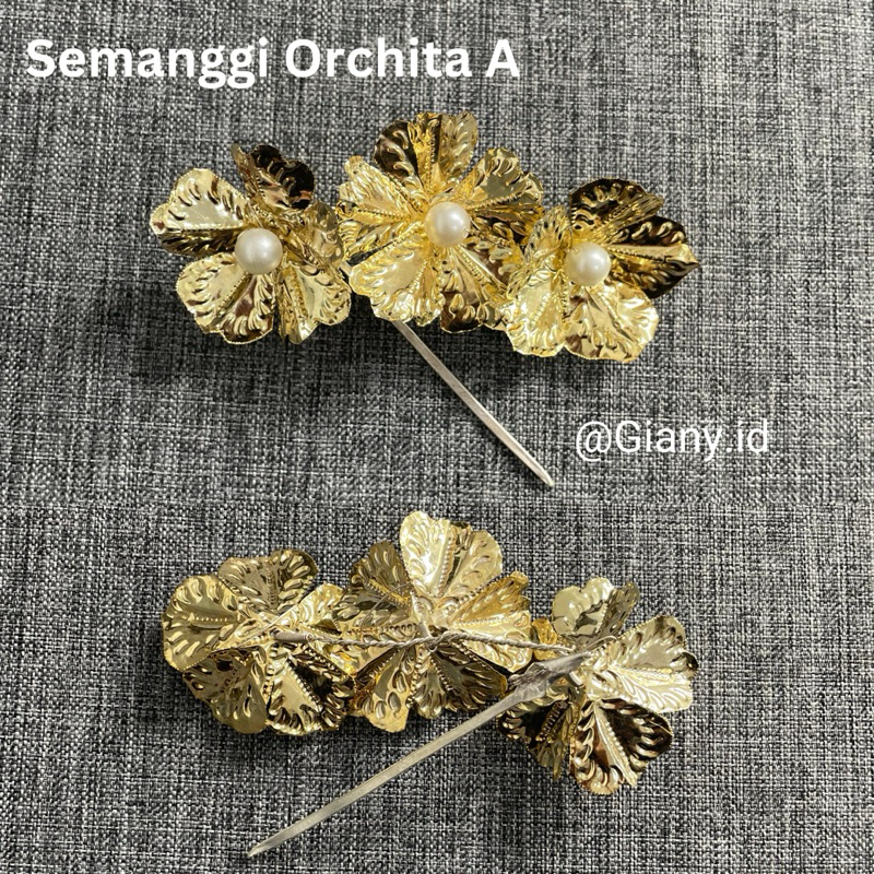 Semanggi Orchita / Aksesoris Hairdo / Semanggi Bali / Semanggi Sanggul
