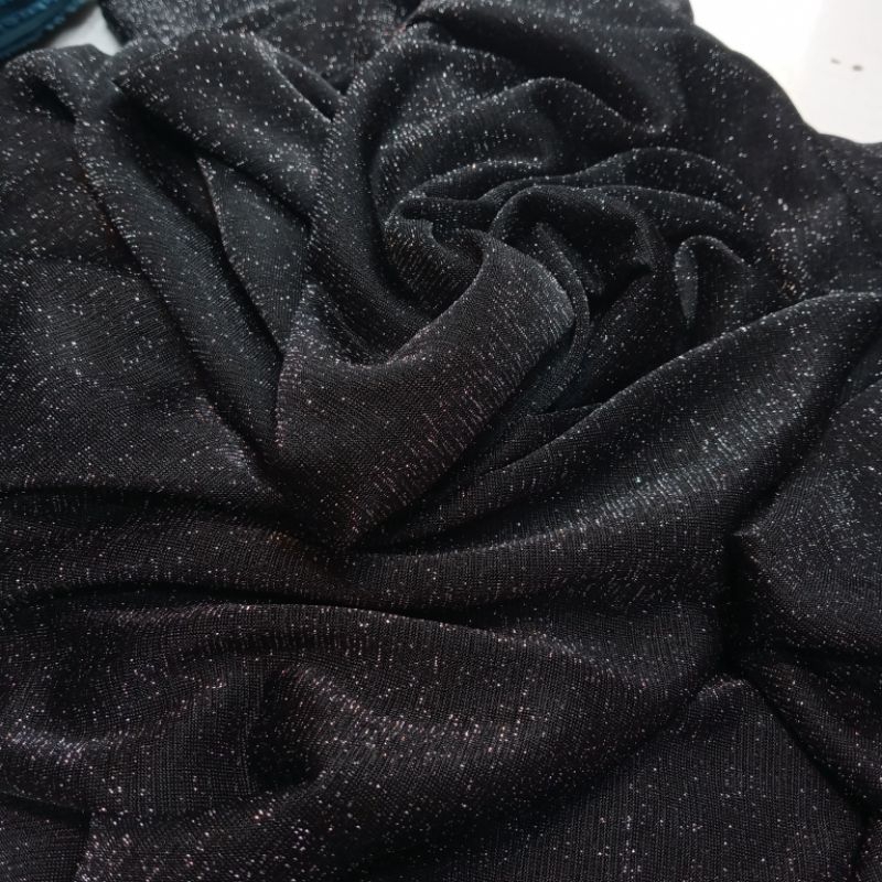 kain spandek glitter - kain glitter antik - kain spandek metalik - kain spandek glitter import