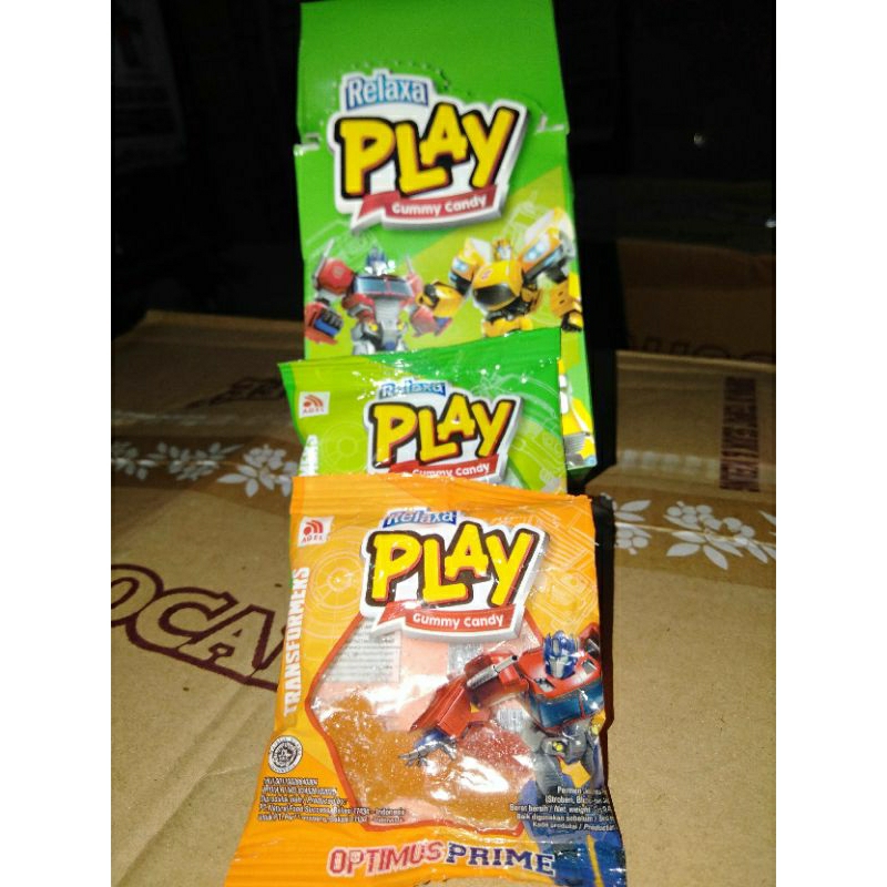 

Relaxa PLAY gummy candy