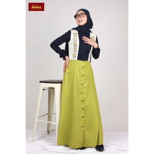 [L] SALE UP TO 30% [RUMAH DANNIS] Abaya Gamis Jubah Wanita Dewasa Rumah Dannis Size L SALE Obral 30%
