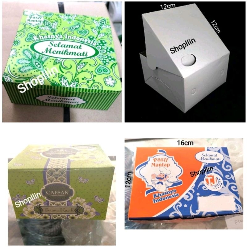 

(100pc) Kotak Nasi / Kotak Snack / Kotak Kue