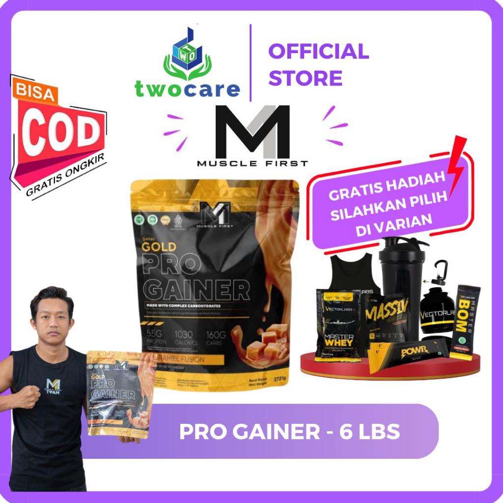 Muscle First Pro gainer 6lb 2,7kg Menambah Berat Badan M1 Pro Gainer Bulking