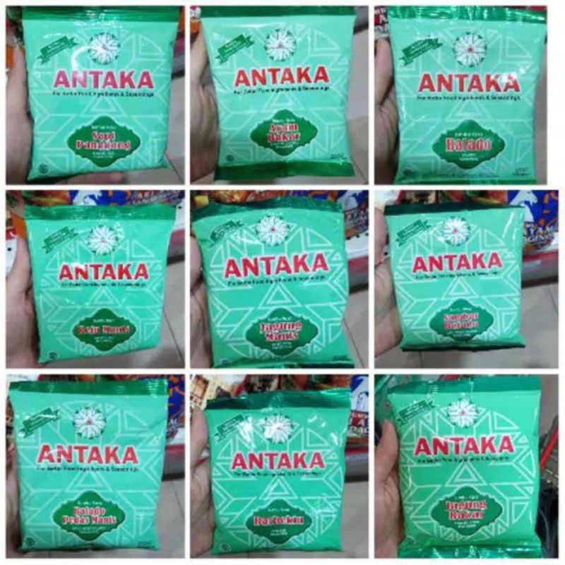 

ANTAKA BUMBU TABUR RENCENG (@100GRX10PCS)