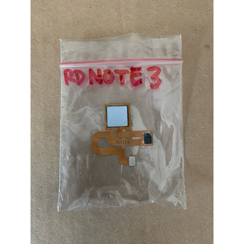 FINGERPRINT REDMI NOTE 3 BIRU ORI COPOTAN