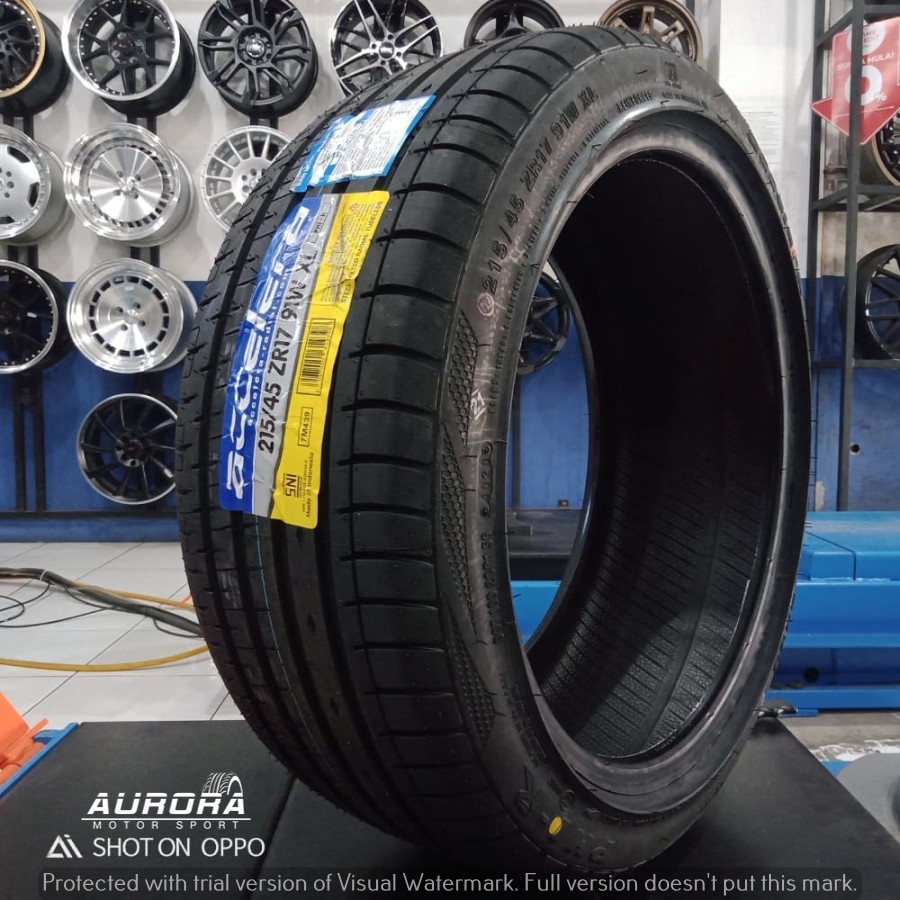 Ban mobil 215/45 R16 accelera phi-r ban mobil tipis R16 215 45 r16 nik terbaru