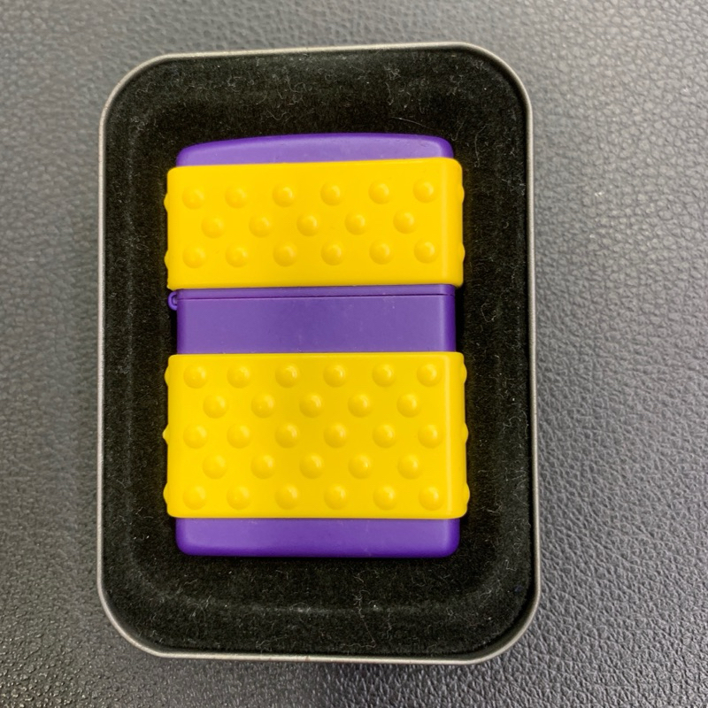 Zippo Original 237 Zip Guard Yellow Rubber (2000)Original 100%