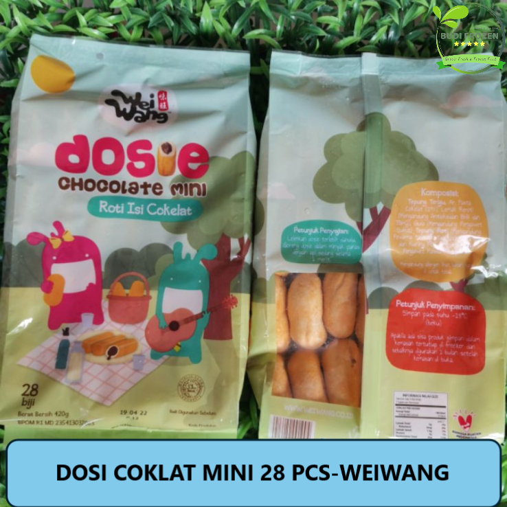 

DOSI COKLAT MINI 28 PCS – WEIWANG (ROTI GORENG ISI COKLAT ENAK)