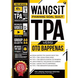 Gramedia Dumai - WANGSIT PAWANG SOAL SULIT TPA OTO BAPPENAS