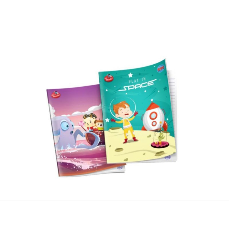 

5 PCS BUKU TULIS SEKOLAH RANDOM