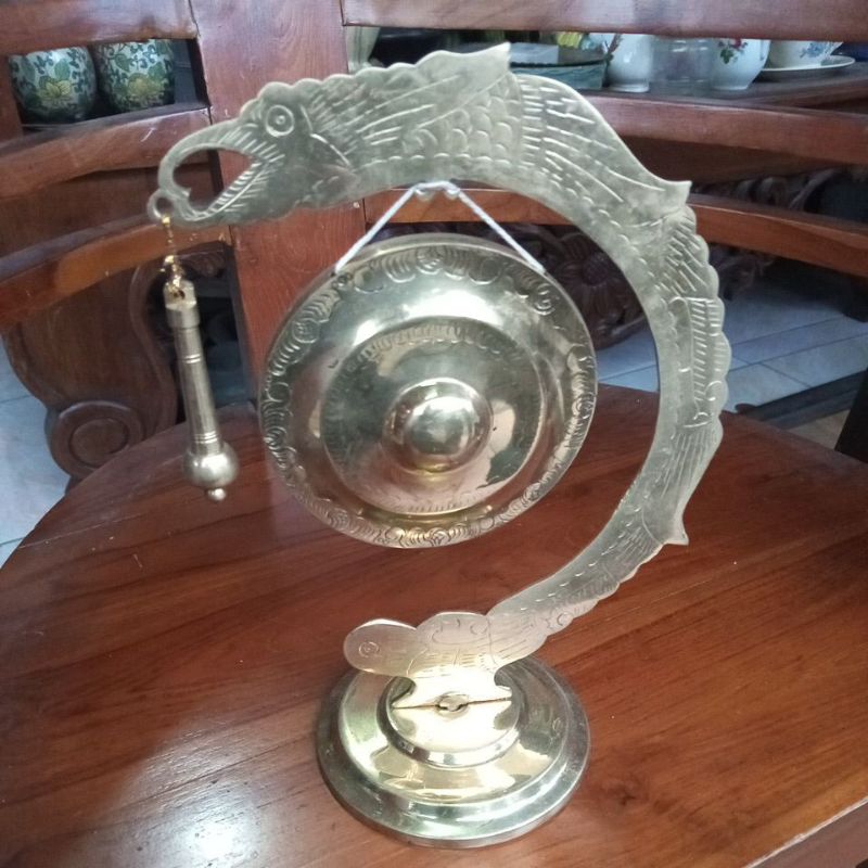 gong kuningan / gong kecil / pajangan / hiasan