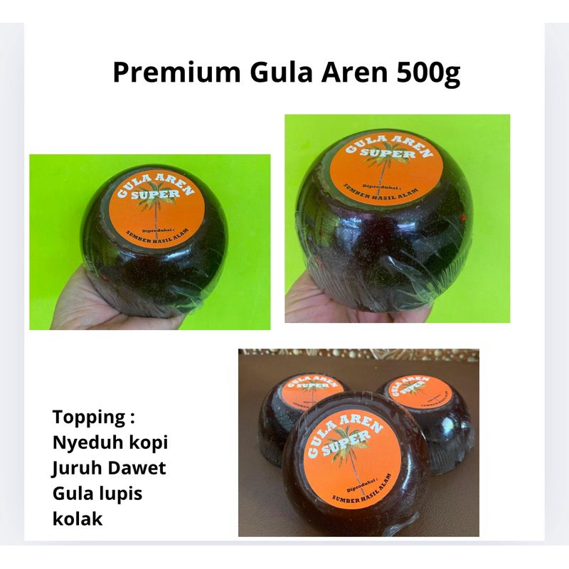 

Premium gula aren 500mg