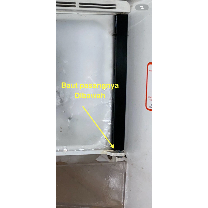 Lostklik Tutup Freezer Toshiba Glacio ( Custom )