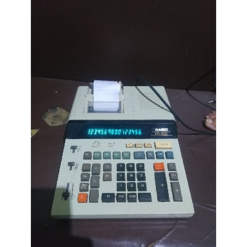 

Kalkulator print/Struk Casio dr 8620